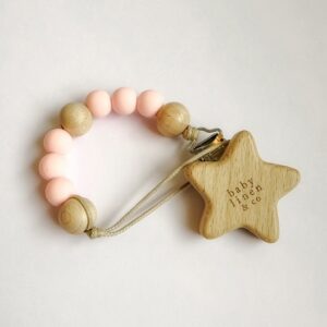 PORTA CHUPETE BL - ROSA BEBÉ