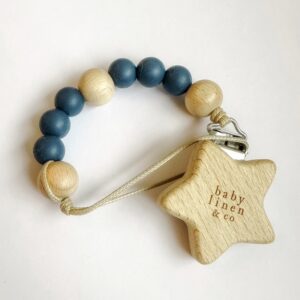 PORTA CHUPETE BL -  AZUL